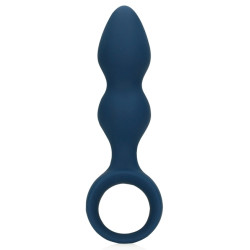  Loveline Plug Teardrop Baltic M 10.5 x 3.5cm Bleu